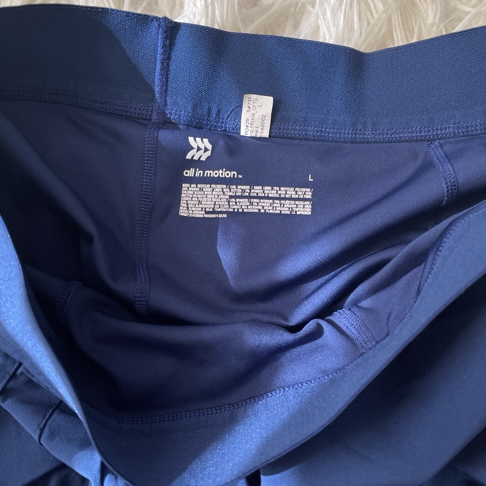 All in Motion Navy Sports Shorts